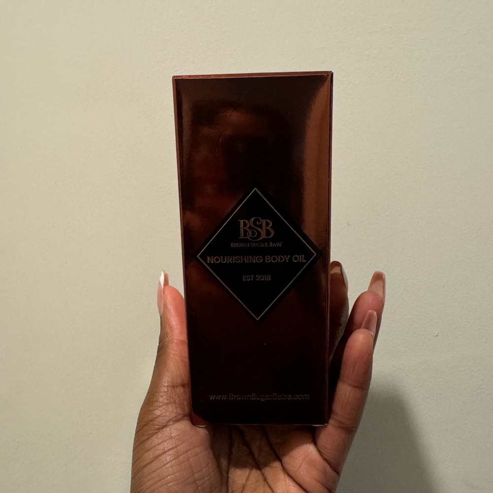 Authentic Brown Sugar Babe Nourishing Body Oil in “Madam”